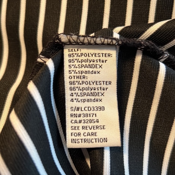 Striped stretchy minidress - Picture 9 of 9